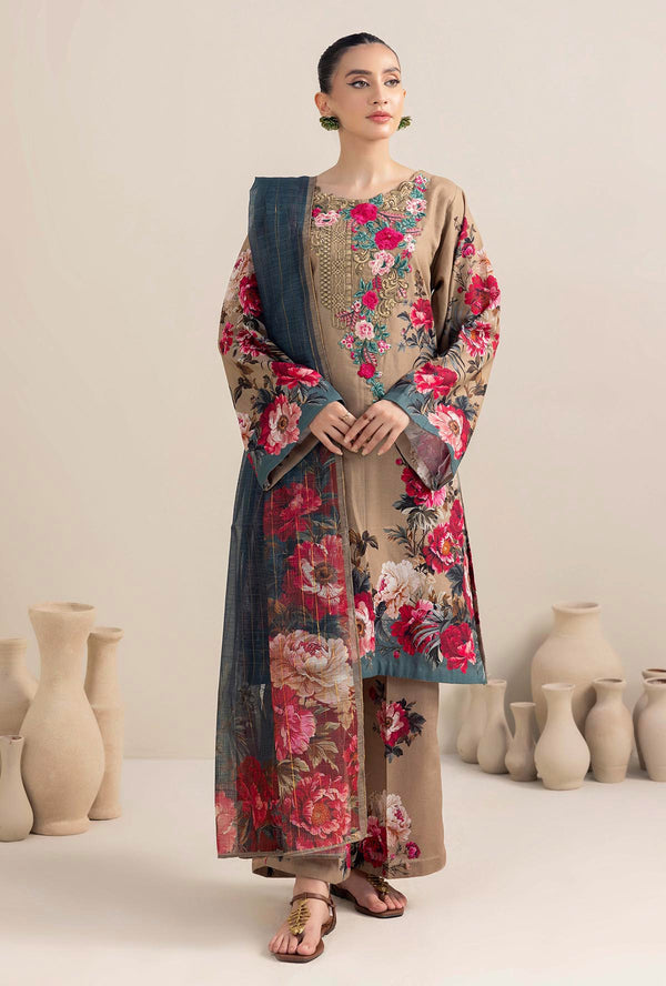 Pehnawa Floral Khaddar Set