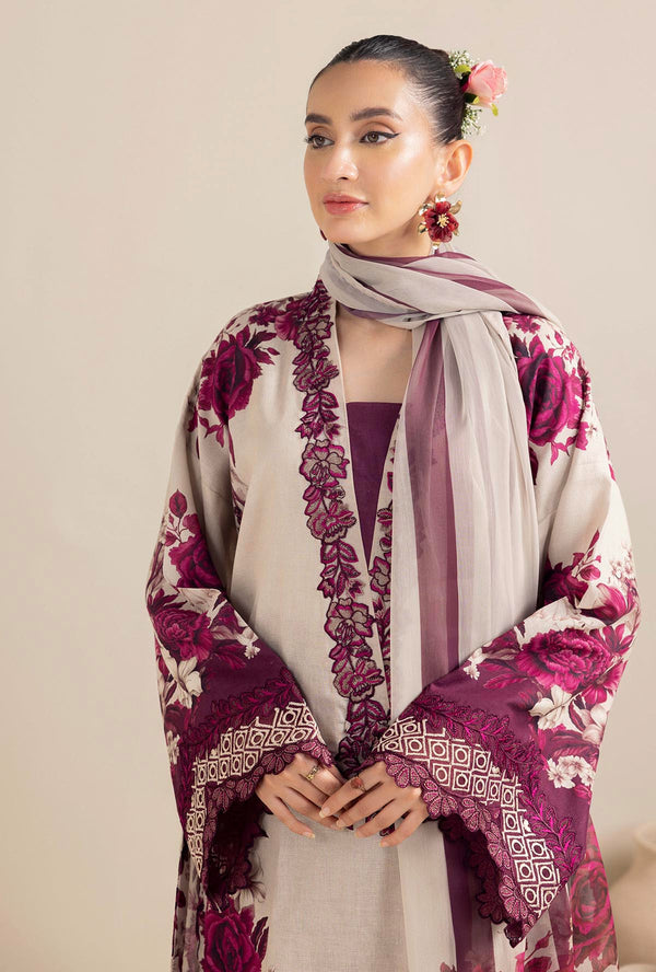 Pehnawa Lavender Blossom Khaddar Set